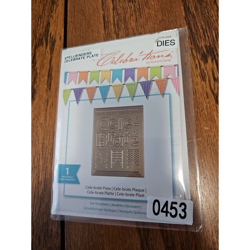 New Spellbinders Card Creator Dies  Celebrate Plate SDC-015